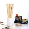 6pcs Wooden Ruler Student Rulers Wooden School Rulers Office Ruler Measuring Ruler, 2 Scale (12 Inch And 30 Cm)