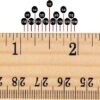 6pcs Wooden Ruler Student Rulers Wooden School Rulers Office Ruler Measuring Ruler, 2 Scale (12 Inch And 30 Cm)