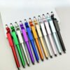 1pc Multicolor Gel Pen with Built-in Phone Stand, Black Ink Signature Pen for Daily Office Use