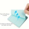 6-color Fluorescent Adhesive Notes, 7.62x7.62 cm, Brightly Colored Self-adhesive Notes, Easy to Post, Suitable for Home, Office, Notepad