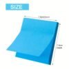 6pcs of Colorful Macaroon Sticky Notes, 7.62*7.62 cm, 300 Sheets in Total