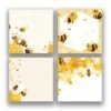 Cute Bee Sticky Note Set with Adorable Cartoon Design for Journals Planners and Study Notes
