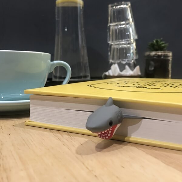 Creative 3D Shark Bookmark for Students Readers and Fun Stationery Collections