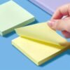 6pcs of Colorful Macaroon Sticky Notes, 7.62*7.62 cm, 300 Sheets in Total