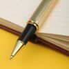 Luxury Executive Rollerball Pen with Gold Metal Finish for Business and Professional Use