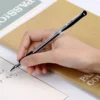 10Pcs 0.5mm Gel Rollerball Pen Set, Black Ink Smooth Writing Pens for School Office Stationery