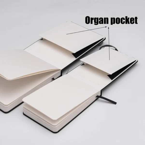 24Sheets Retro Watercolor Sketchbook 300g Paper Soft Shell Drawing Book Creative Hand Ledger Student Notepad Stationery Notebook