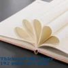 Hardcover Notebook 200 Pages Lined Leather Journal College Ruled Notebook 216x145mm for Writing Journaling Note Taking