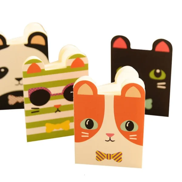 4 Pieces Lytwtw's Mini Cute Kawaii Journal Diary Notebook Lined Paper Notepad Kids Stationery School Office Supplies Gift