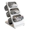 Modern Multi Compartment Desk Organizer for Pens Markers and Stationery Storage