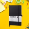 Hardcover Notebook 200 Pages Lined Leather Journal College Ruled Notebook 216x145mm for Writing Journaling Note Taking