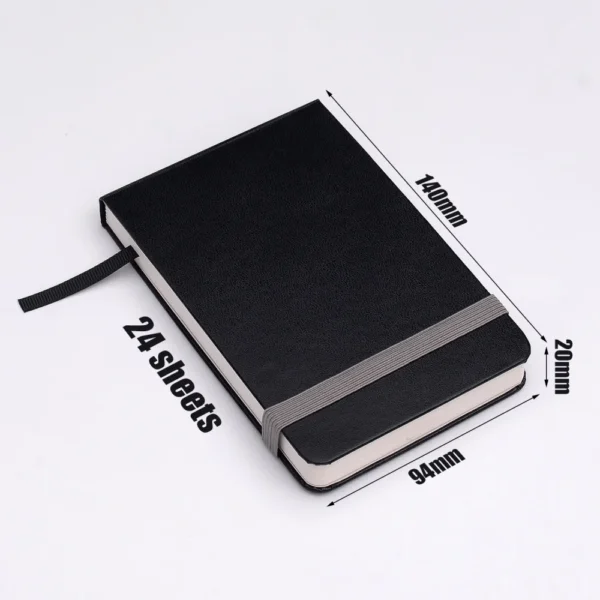 24Sheets Retro Watercolor Sketchbook 300g Paper Soft Shell Drawing Book Creative Hand Ledger Student Notepad Stationery Notebook