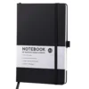 Hardcover Notebook 200 Pages Lined Leather Journal College Ruled Notebook 216x145mm for Writing Journaling Note Taking