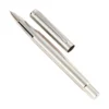Luxury Metal Fountain Pen 0.8mm Curved Nib Student Writing Pen School Art Exercise Signature Supplies Office Stationery