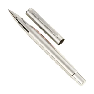Luxury Metal Fountain Pen 0.8mm Curved Nib Student Writing Pen School Art Exercise Signature Supplies Office Stationery