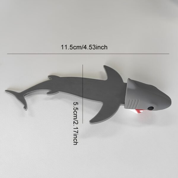Creative 3D Shark Bookmark for Students Readers and Fun Stationery Collections