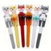 2Pcs Humorous dog boxing style pen, cute pet playing with it, super stress relieving