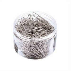300pcs Small Paper Clips, Office and School Supplies Organizing Paper Clips