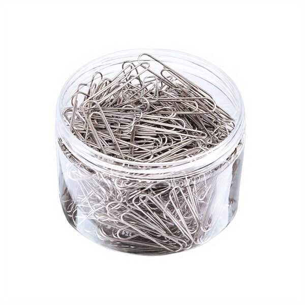300pcs Small Paper Clips, Office and School Supplies Organizing Paper Clips