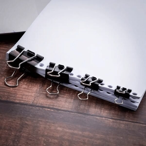 30PCS Metal Binder Clips, Perfect for Office And Home Organization