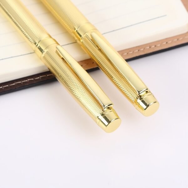 Luxury Executive Rollerball Pen with Gold Metal Finish for Business and Professional Use